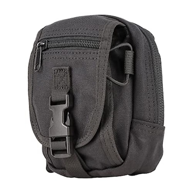 CAT Outdoors Tactical Belt Pouch for Men EDC MOLLE Tactical Pouch Bag for Admin Gadget Utility Cell Phone Small Tactical Pouch BeltVest Attachment Pouch Black