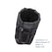 Dotacty Tactical Water Bottle Holder Pouch MOLLE Bottle Carrier Holster Sleeve Bag with Snap Strap Drawstring Open Top for Duty Belt Backpack Vest Military Work Patrol Travel Hiking Camping Outdoor
