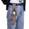 MiOYOOW Drop Leg Water Bottle Holster Pepper Spray Holder Adjustable Thigh Pepper Spray Pouch Open Top Thigh Pouch for LeftRight Leg