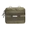 EXCELLENT ELITE SPANKER Tactical Molle Admin Pouch Utility Organizer EDC Medical Bag Utility EDC Tool Pouch with Shoulder Strap Attachment Pouches Waist Bag Ranger Green