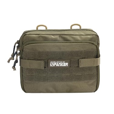 EXCELLENT ELITE SPANKER Tactical Molle Admin Pouch Utility Organizer EDC Medical Bag Utility EDC Tool Pouch with Shoulder Strap Attachment Pouches Waist Bag Ranger Green