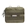 EXCELLENT ELITE SPANKER Tactical Molle Admin Pouch Utility Organizer EDC Medical Bag Utility EDC Tool Pouch with Shoulder Strap Attachment Pouches Waist Bag Ranger Green