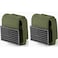 FRTKK 2 Pack Tactical Cigarette Pouches Molle EDC Compact Pouch Small Utility Pouch Accessories Battery Cigarette Case Card Holder Lighter Slot Mini Cigar Belt Waist Pack Army Green 2