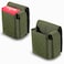 FRTKK 2 Pack Tactical Cigarette Pouches Molle EDC Compact Pouch Small Utility Pouch Accessories Battery Cigarette Case Card Holder Lighter Slot Mini Cigar Belt Waist Pack Army Green 2