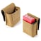 FRTKK 2 Pack Tactical Cigarette Pouches Molle EDC Compact Pouch Small Utility Pouch Accessories Battery Cigarette Case Card Holder Lighter Slot Mini Cigar Belt Waist Pack Tan