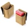 FRTKK 2 Pack Tactical Cigarette Pouches Molle EDC Compact Pouch Small Utility Pouch Accessories Battery Cigarette Case Card Holder Lighter Slot Mini Cigar Belt Waist Pack Tan