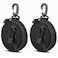 FRTKK 2 Pack Tactical Compact EDC Pouches Military Molle Utility Pouch Organizer Pouch Coin Purse Keychain Pocket Credit Card Holder Waist Pack Black