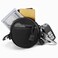 FRTKK 2 Pack Tactical Compact EDC Pouches Military Molle Utility Pouch Organizer Pouch Coin Purse Keychain Pocket Credit Card Holder Waist Pack Black