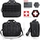 LIVANS Tactical Molle Medical Pouch of Upgraded Size First Aid Pouch Large Capacity IFAK Molle EMT Detachable Quick Release Pouch with Headrest Mount Include Flag and Cross Patch