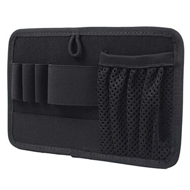 LytHarvest Tactical Bag Insert Modular Organizer Utility Admin Pouch Hook Fasteners Modular Pack Insert Organizer Black