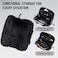 ONETIGRIS OneTigris MOLLE Pouch Tactical Admin Pouch Belt EDC Tool Organizer Zippered Utility Waist Pack 75x5x2Black