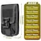 SOWHUP Tactical Molle Pouch Cell Phone Pouch Holster Small Utility EDC Pouch Gadget Organizer Bag Black3