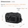 TRIWONDER Molle Pouches Tactical Compact WaterResistant EDC Utility Pouch Waist Bags with Bungee Straps EDC Horizontal MOLLE Pouch for Tool Treat Med Tan