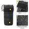 TRIWONDER Molle Tactical Water Bottle Pouch Military Folding Sport Kettle Carrier Mesh Bottle Holder Storage Bag Black