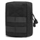 TRIWONDER Tactical Molle Bag Outdoor Accessory Utility EDC Pouch for Backpack Vest Military Airsoft Shooting Storage Bag Black