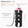 TRIWONDER Tactical MOLLE Water Bottle Pouch Holder Adjustable Straps Kettle Pouch Belt Bottle Carrier Bag Hydration Bottle Holster Waist Pack Black
