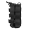 TRIWONDER Tactical MOLLE Water Bottle Pouch Holder Adjustable Straps Kettle Pouch Belt Bottle Carrier Bag Hydration Bottle Holster Waist Pack Black