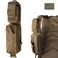 WYNEX Molle Accessories Pouch of Double Zipper Pocket Version Backpack Strap Pouch Shoulder Strap Molle Attachment Tactical Accessories Bag Shoulder Starps Zipper Pocket Additional Phone Holder