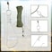Bonuci 2 Sets Fishing Stringer Clip 16 Feet Rope Fish Stringer Fish Holder with 5 Stainless Steel Snap Hook for Kayak Fishing Gear Equipment Bass