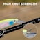 Calamus Bastion Braided Fishing Line Gray 150 Yds 8 LB 4 Strands