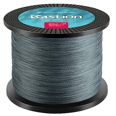 Calamus Bastion Braided Fishing Line Gray 150 Yds 8 LB 4 Strands