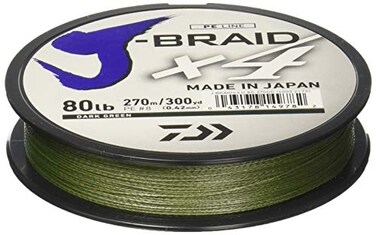 Daiwa JB4U80300DG Filler Spool Dark Green Mono Dia 20lb