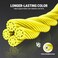 Piscifun Onyx Braided Fishing Line Advanced Superline Braid Lines 150Yd 12lb Yellow