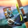 RUNCL Braided Fishing Line 8 Strand Abrasion Resistant Fishing Line Braid Super Durable Smooth Casting Zero Stretch Smaller Diameter Hi Vis 3281093 Yards 12100LB100LB328yds