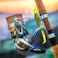 RUNCL Braided Fishing Line 8 Strand Abrasion Resistant Fishing Line Braid Super Durable Smooth Casting Zero Stretch Smaller Diameter Hi Vis 3281093 Yards 12100LB100LB328yds