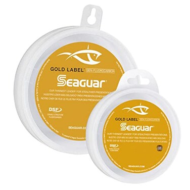 Seaguar Kureha America LLC Gold Label 100 Fluorocarbon Leader 25yd 6lb Clear