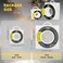 SF 100 Pure Fluorocarbon Leader Material Fishing Line Virtually Invisible Shock Resistant Increased Sensitivity Sink Fast Clear for Saltwater Freshwater 50yd 12LB