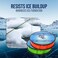Reaction Tackle Ice Monofilament Ice Fishing Mono Line TipUp Line Hi Vis Green 2LB 1000yds