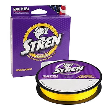 Stren Original HiVis Gold 10lb 45kg Monofilament Fishing Line Suitable for Freshwater Environments