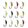 Laxygo Ice Fishing Jigs Fishing Bait Jigging Lures Kit Winter Metal Lures