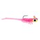 Northland Tackle Rigged Tungsten Broom Bug Ice Fishing Jigs with Sharp Hooks 2 PreRigged Jig Heads 3 Extra Ice Fishing Plastics Tungsten Jig Heads for Panfish 128 Oz Fruit Fly