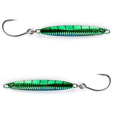 REELDICULOUS Palomar Fishing Surface Cast Jigs Crankbait 60 Grams21oz NextGen Casting Fast Jerkbait Ocean Lure Owner Ring MUSTAD Carbon Steel Treble Hook Graphene Paint Multiple Color Options