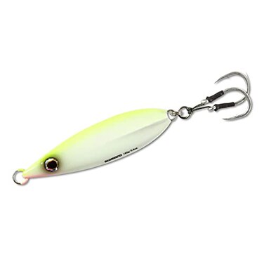 SHIMANO Butterfly FlatFall Fishing Jig 100G Chart White