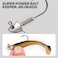 OJYDOIIIY Swimbait Jig Heads with Stacked Cone Keeper Minnow Style Eye Fishing Jighead 316 14 38 12oz Assorted15 PCs
