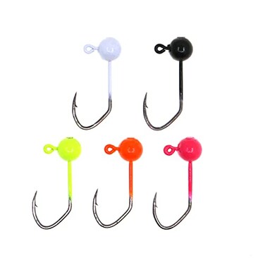 Temorah Fly Tying Sickle Jig Heads 116 OZ 50PCS Assorted