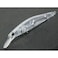 wLure 10 Blank Unpainted Minnow Crankbait Topwater Lipless Jerkbait Fishing Lures V3 UPM673P10
