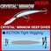 Duel YoZuri Crystal Minnow Deep Diver Lure Candy 514Inch