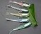 ChGioMou 20 Pcs Soft Tail Swimbaits Setas Bionic Swimming Lure and Diving jigs Fishing Lures in Saltwater and Freshwater