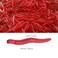 Awxevcik 4cm 100pcs Soft Bait Set Realistic False Earthworm Worm Elastic Rubber Earthworm Fishing Bait