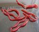 BeeSpring 100PCS Worms Soft Fishing Lure Baits