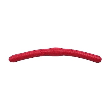 Berkley Gulp Alive Fat Floating Trout Worm Fluorescent Red 2in Short FatSoft Bait Worm Perfectly Designed for Trout Infused with Scent