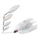 Booyah Shad BladeBait Fishing Lure Pearl Shiner Super Shad 38 oz One Size BYSS38609