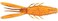 Rapala CrushCity Bronco Bug Soft Plastic Bass Lure DualAction Creature Bait with Hinged Arms Subtle Leg Movement 4 Bama Craw