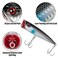 Dr.Fish DrFish 5 Pack Popper Saltwater Fishing Lures 55 Inches GT Popper VMC Treble Hooks Surf Fishing Lures for Bass Striper Pike Mackerel Flounder Barracuda Snapper Offshore 3 Pack