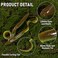 Dr.Fish DrFish 5 Pack Sand EEL Lures Saltwater Soft Fishing Lures Swimbait 6 Inch 38oz Surf Fishing Creature Baits Soft Plastic Artificial Ribbontail Worm BrownOrange