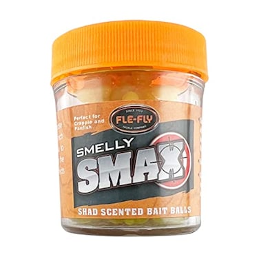 FLE-FLY FLEFLY Smelly Smax Scented Bait Balls Chartreuse Egg Baits for Trout Panfish Salmon and More
